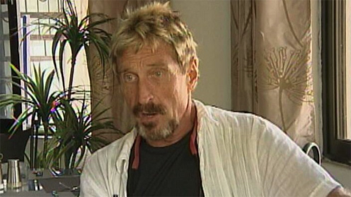 John McAfee arrested