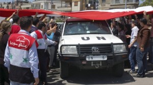 UN observers Syria