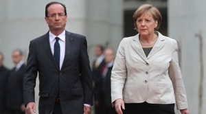 Francois Hollande Angela Merkel