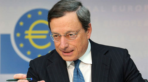 Mario Draghi ECB bond purchase