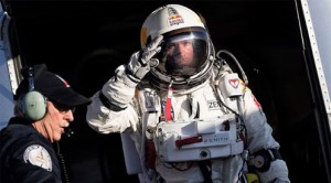 Felix Baumgartner freefall