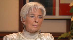 Christine Lagarde about fiscal cliff