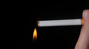 Cigarette radioactive