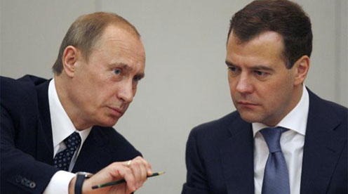 Putin Medvedev