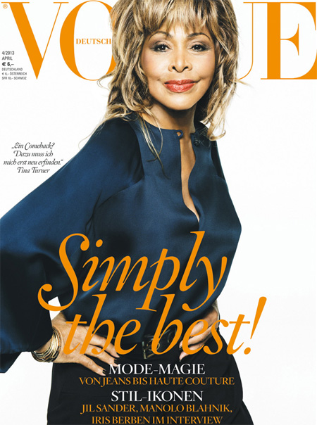 Tina Turner Vogue cover