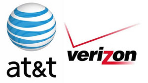 AT & T Verizon