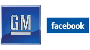 GM advertising on Facebook