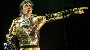 Michael Jackson on stage