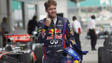 Sebastian Vettel F1 Malaysia